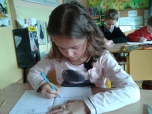 Hodina českého jazyka-psaní